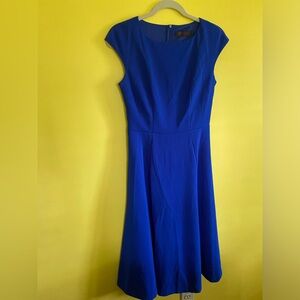 Dress tells women's cocktail dresses blue small